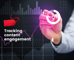 Using custom events for tracking content engagement